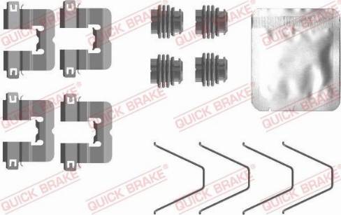 QUICK BRAKE 109-0114 - 109-0114 REM