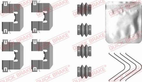 QUICK BRAKE 109-0117 - 109-0117 REM