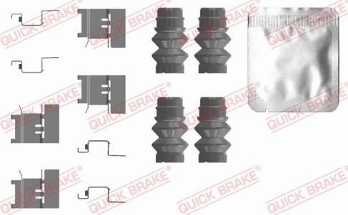 QUICK BRAKE 109-0120 - REM.KOMPLEKTS