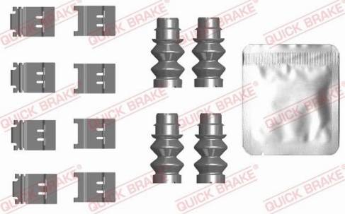 QUICK BRAKE 109-0124 - REM.KOMPLEKTS
