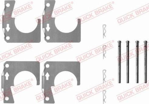 QUICK BRAKE 109-0914 - 0914 FBA406