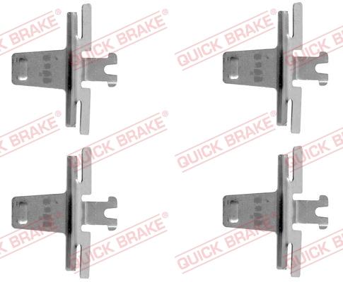 QUICK BRAKE 109-1018 - 1018 FBA447