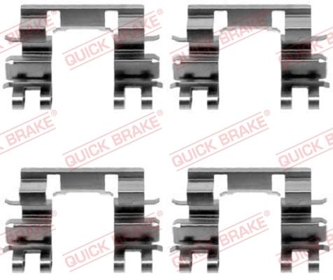 QUICK BRAKE 109-1087 - 1087 FBA578
