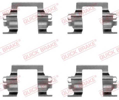 QUICK BRAKE 109-1117 - Auto Part