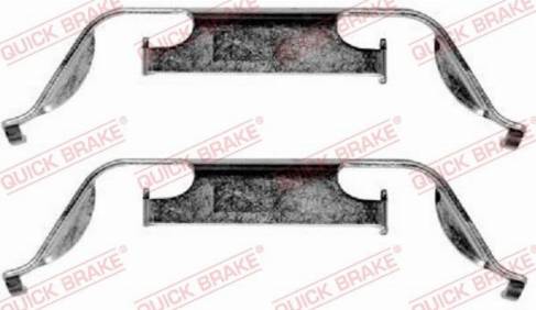QUICK BRAKE 109-1222 - 1222 REM