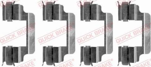 QUICK BRAKE 109-1231 - 1231 REM