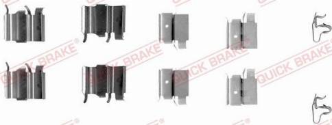 QUICK BRAKE 109-1240 - 1240 REM
