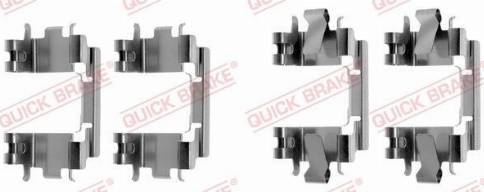 QUICK BRAKE 109-1257 - Q1257 REM