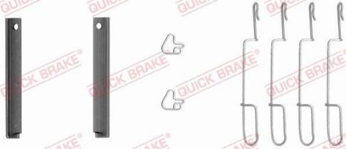 QUICK BRAKE 109-1280 - 1280 REM