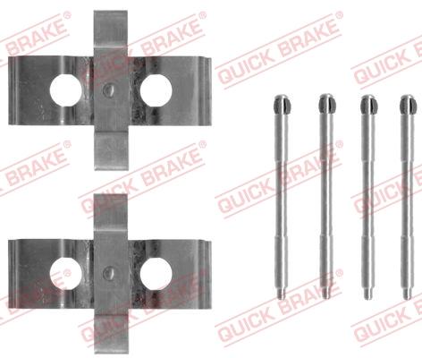QUICK BRAKE 109-1296 - Piederumu komplekts