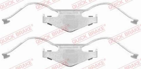 QUICK BRAKE 109-1297 - REM. KOMPLEKTS