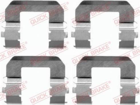 QUICK BRAKE 109-1617 - 1617 REM