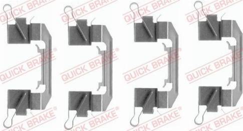 QUICK BRAKE 109-1626 - 1626 REM