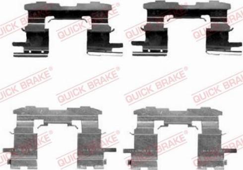 QUICK BRAKE 109-1631 - 1631 REM