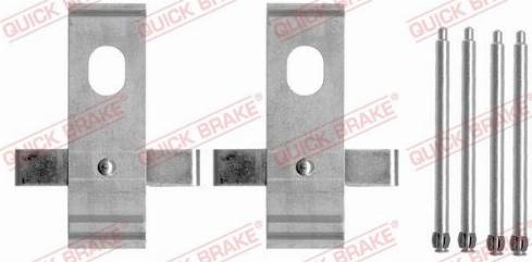 QUICK BRAKE 109-1634 - 1634 REM