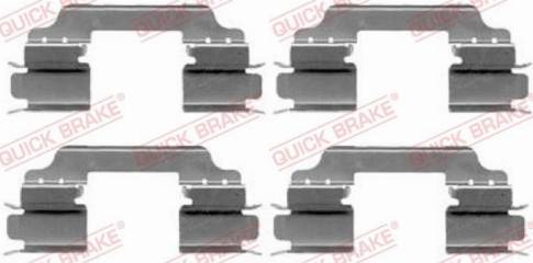 QUICK BRAKE 109-1649 - 1649 REM