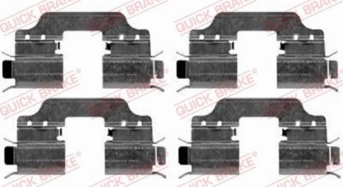 QUICK BRAKE 109-1653 - 1653 REM