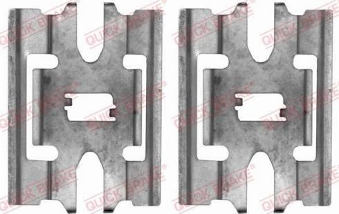 QUICK BRAKE 109-1663 - 1663 REM