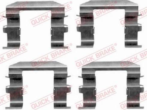 QUICK BRAKE 109-1664 - 1664 REM