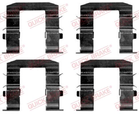 QUICK BRAKE 109-1665 - 1665 REM