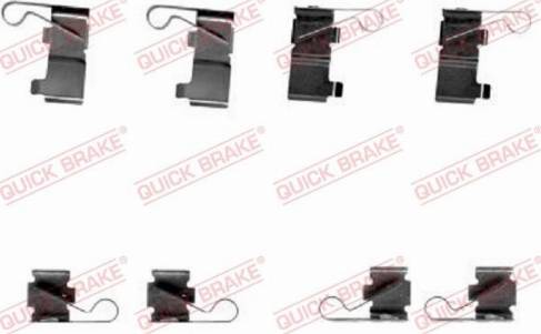 QUICK BRAKE 109-1699 - 1699 REM