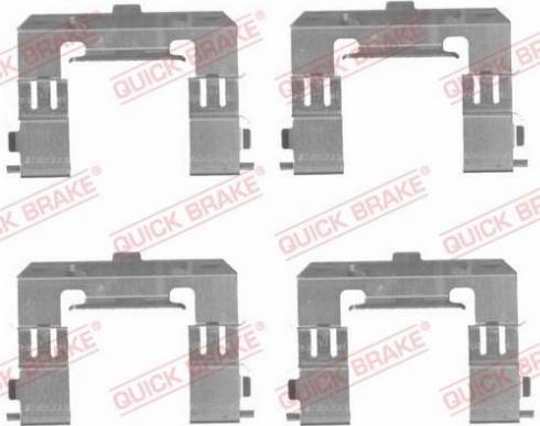 QUICK BRAKE 109-1715 - 1715 REM