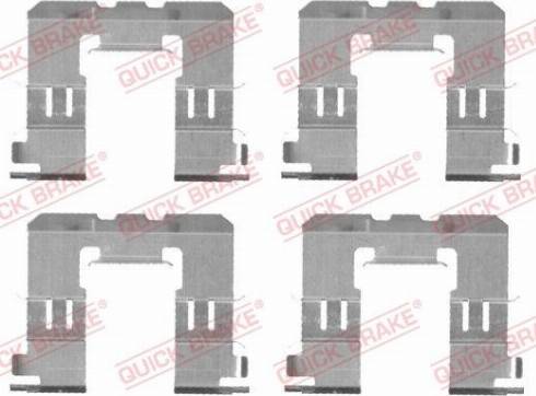 QUICK BRAKE 109-1721 - 1721 REM
