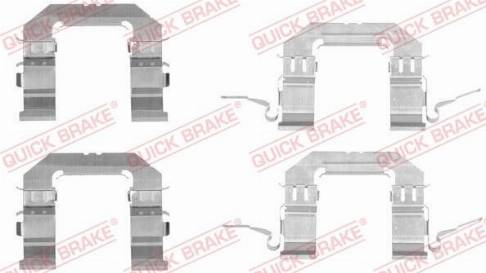 QUICK BRAKE 109-1722 - 1722 REM