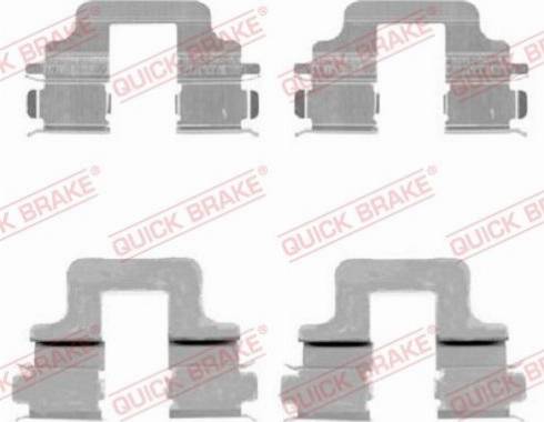 QUICK BRAKE 109-1731 - 1731 REM
