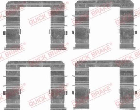 QUICK BRAKE 109-1744 - 1744 REM