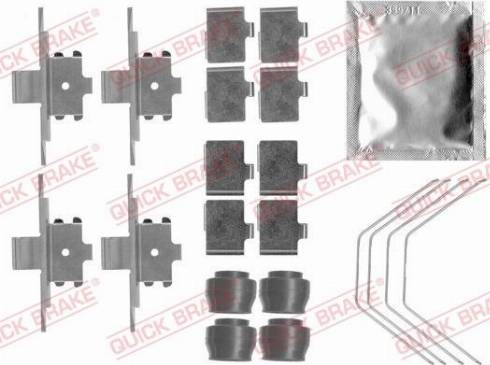 QUICK BRAKE 109-1791 - 1791 REM