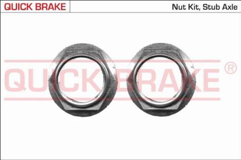 QUICK BRAKE 9803K - Uzgrieznis, Ass