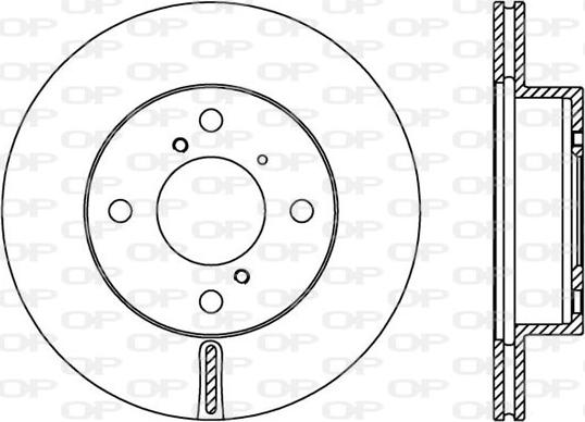 Blue Print ADK84314 - BREMŽU DISKS