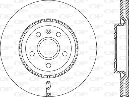 Blue Print ADW194304 - BREMŽU DISKS