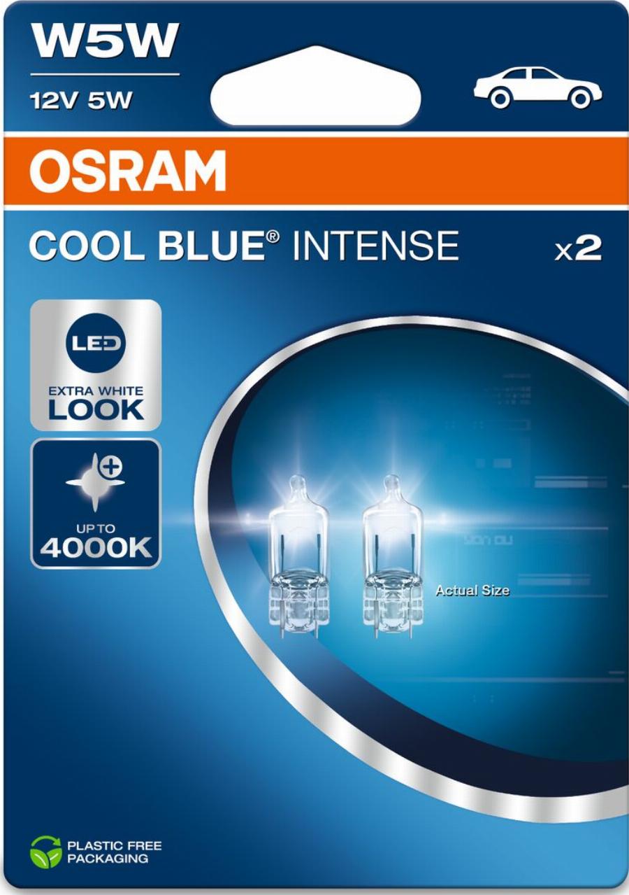 OSRAM 2825CBN-2BL - W5W AUTOLAMPAS 5W
