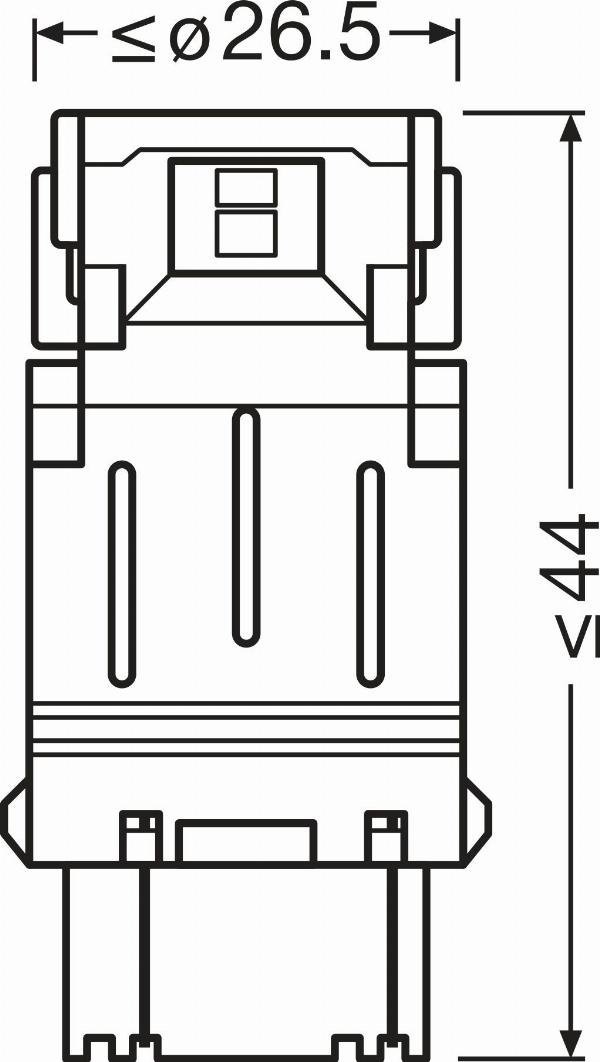 OSRAM 3157DRP-2BL - P27-7W LED AUTOLAMPAS