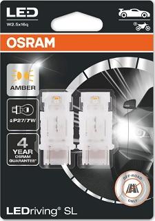 OSRAM 3157DYP-02B - P27-7W-LED AUTOLAMPAS Amb
