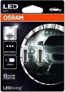 OSRAM 3850WW-02B - T4W BA9s 4000K