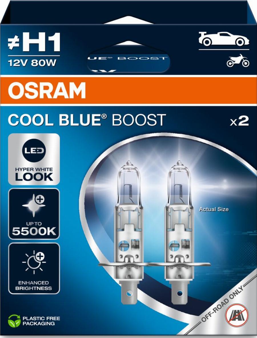 OSRAM 62150CBB-2HB - Kvēlspuldze, Tālās gaismas