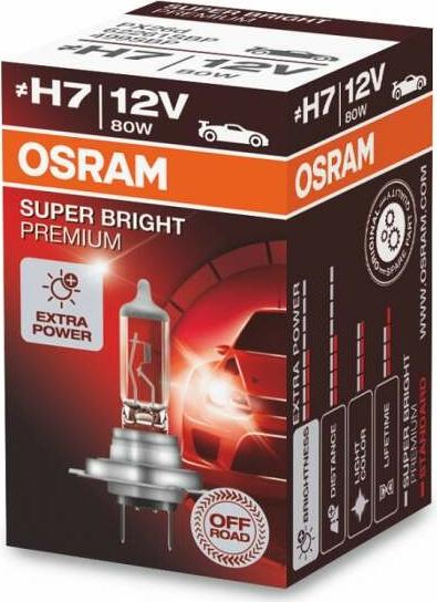OSRAM 62261SBP - Kvēlspuldze, Tālās gaismas