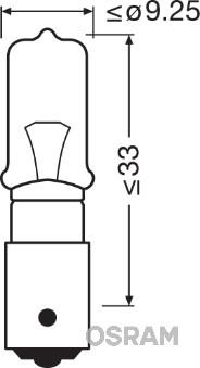 OSRAM 64138 - H21W AUTOLAMPA 21W