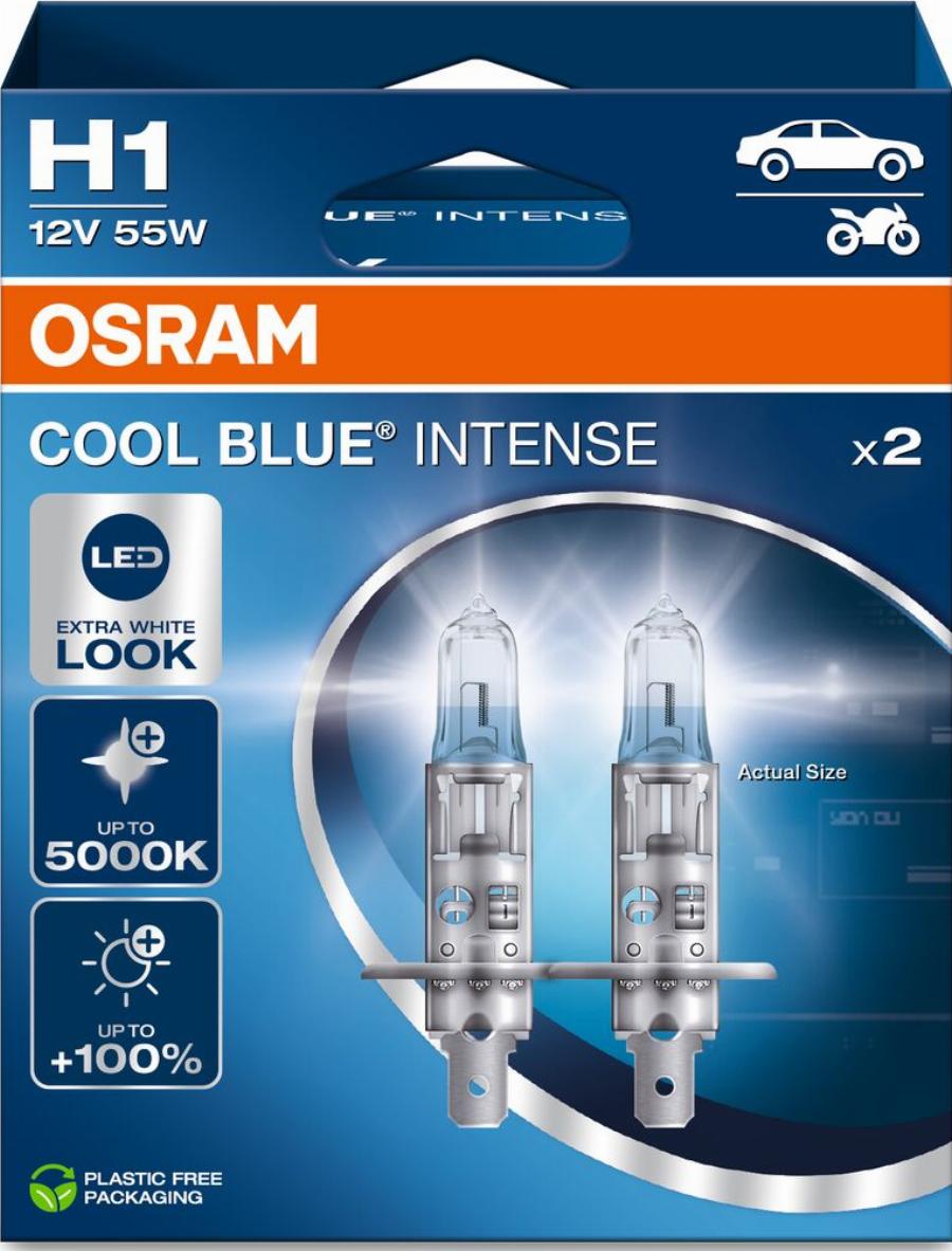OSRAM 64150CBN-2HB - H1 AUTOLAMPAS 55W
