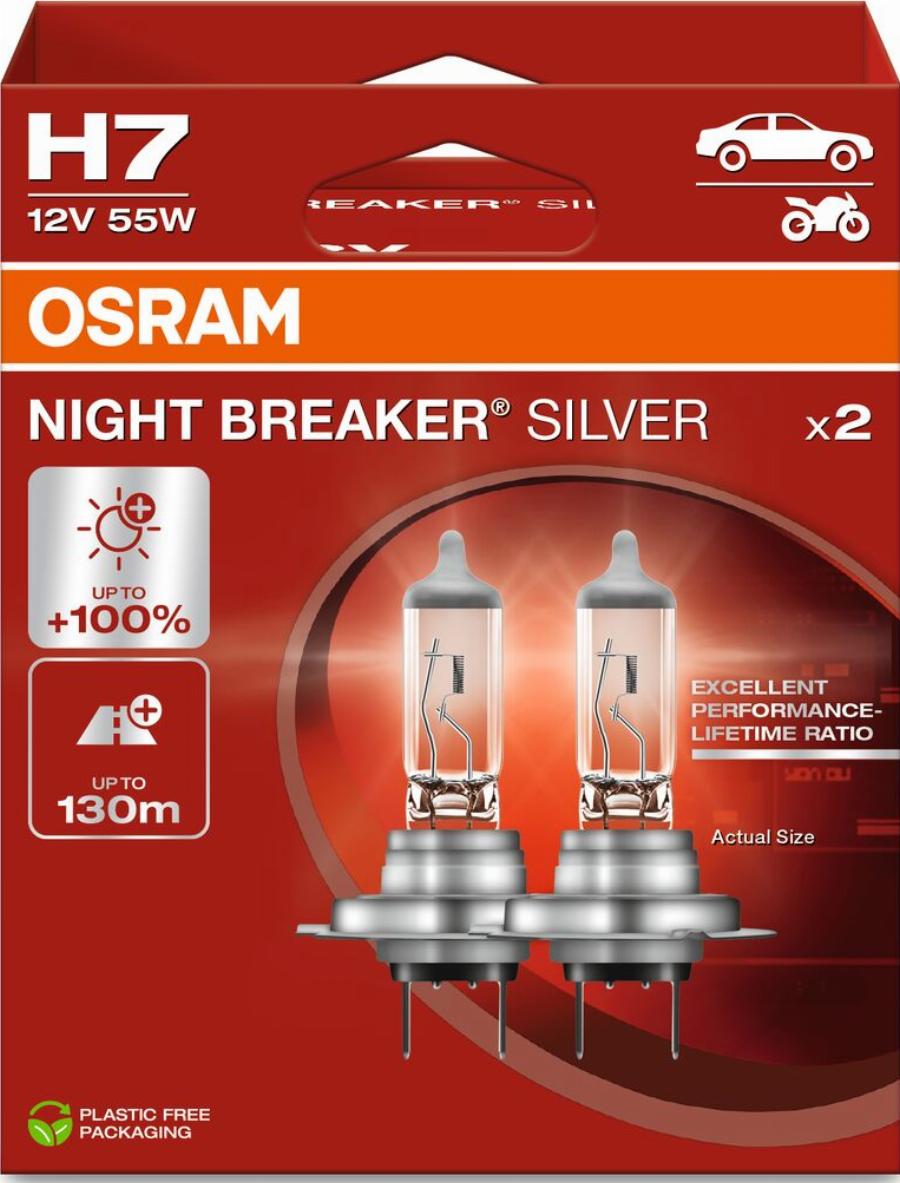 OSRAM 64210NBS-2HB - H7 AUTOLAMPAS 55W