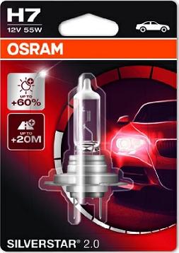 OSRAM 64210SV2-01B - Kvēlspuldze, Tālās gaismas