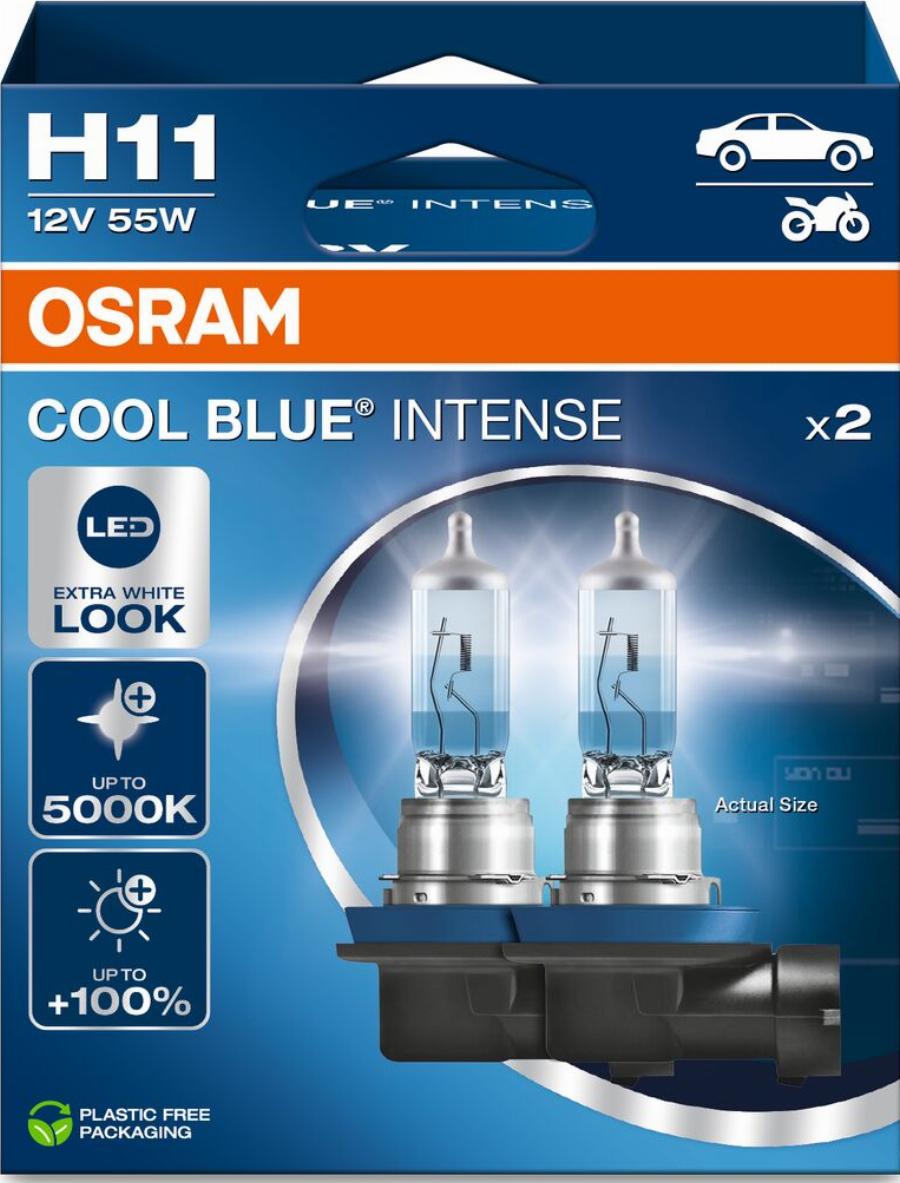 OSRAM 64211CBN-2HB - H11 AUTOLAMPAS 55