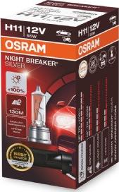 OSRAM 64211NBS - H11 AUTOLAMPA 55