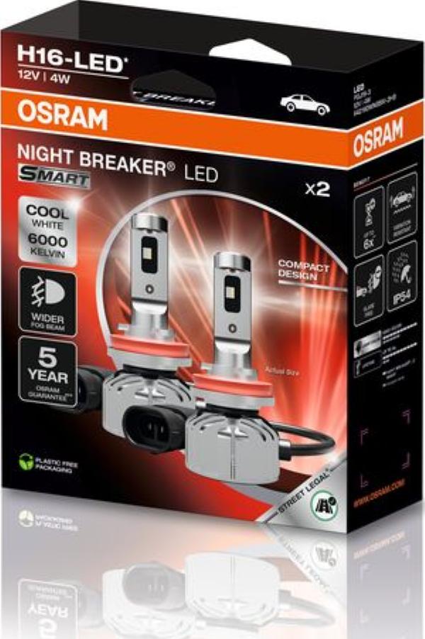 OSRAM 64219DWNBSM-2HB - H16-LED AUTOLAMPAS 4W