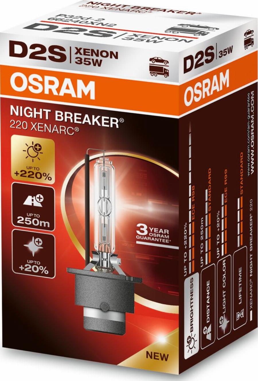 OSRAM 66240XN2 - D2S AUTOLAMPA 35W