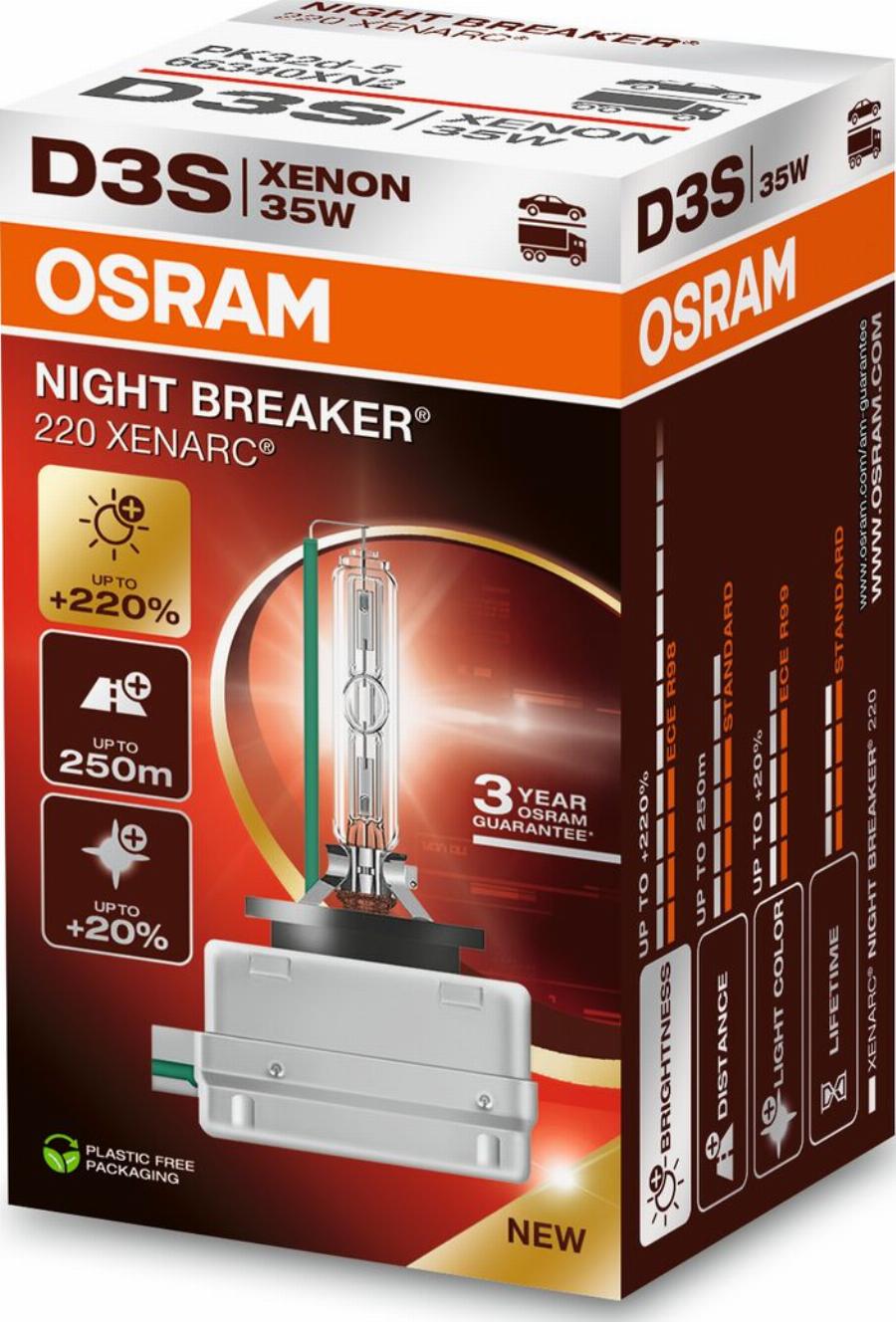 OSRAM 66340XN2 - D3S AUTOLAMPA 35W