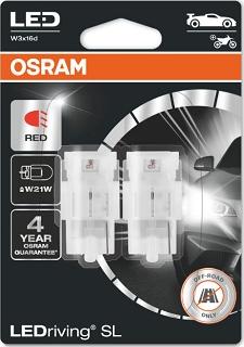 OSRAM 7505DRP-2BL - W21W LED AUTOLAMPAS